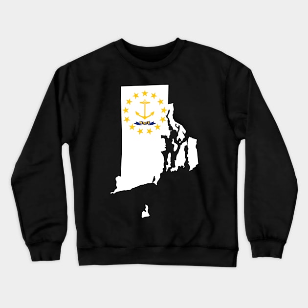 Rhode Island Crewneck Sweatshirt by YungBick